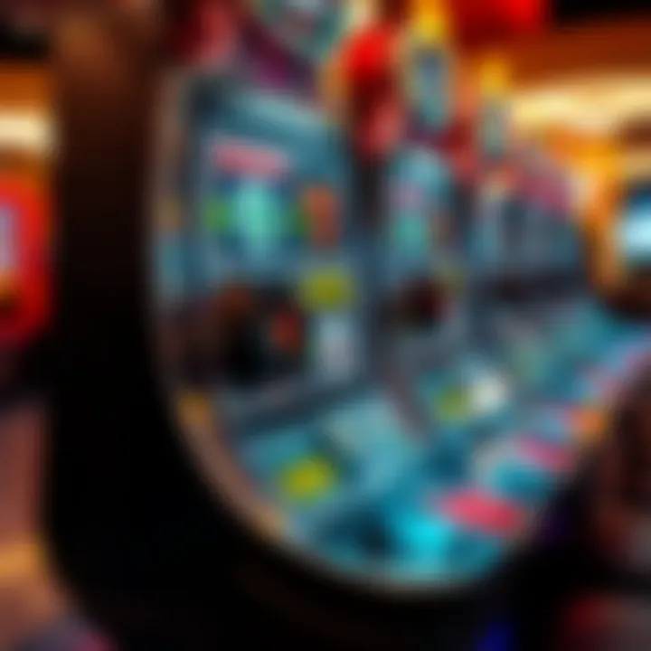 Innovative gameplay mechanics displayed on a modern slot machine