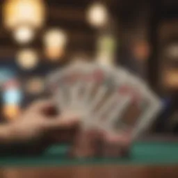 Visual representation of pot odds in poker