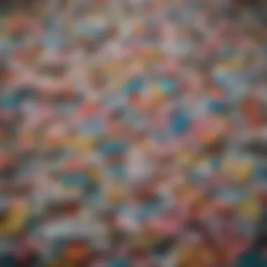 Colorful array of Florida scratch-off lottery tickets displayed