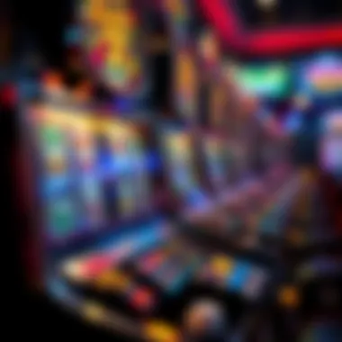 Detailed mechanics of slot machines in action