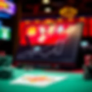 A chart depicting the growth of the gaming market with a focus on cash rewards