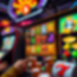 Vibrant slot game interface showcasing unique themes
