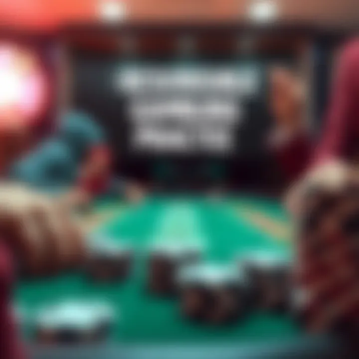 A responsible gambling concept graphic emphasizing safe practices