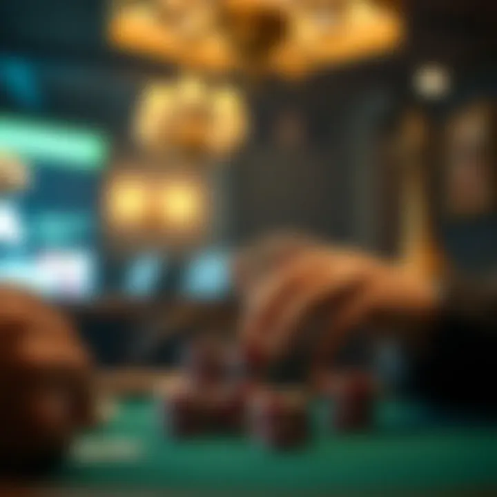 A visual representation of poker strategy elements, illustrating key decision-making factors in gameplay.