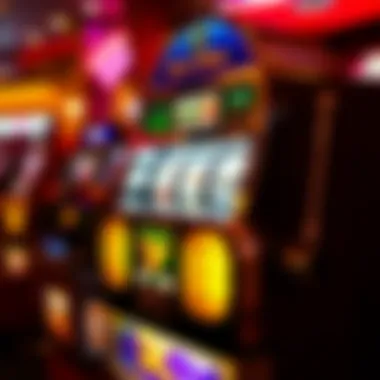 Vintage slot machine showcasing classic design