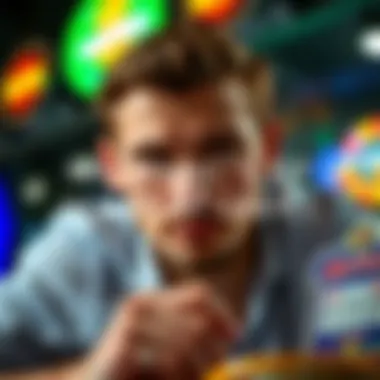 An infographic illustrating the mechanics of digital scratch-off games