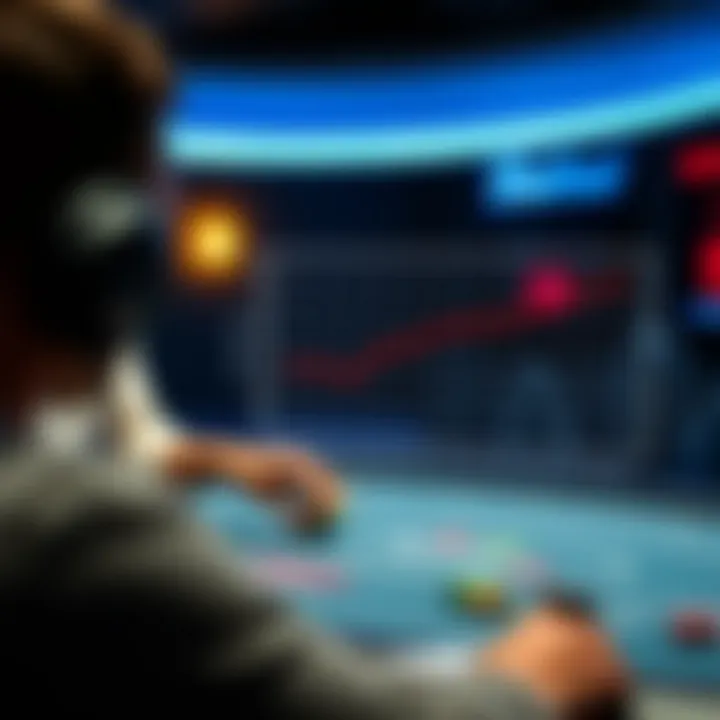 Graph demonstrating betting outcomes