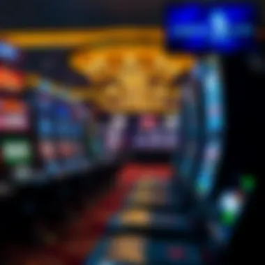 Diverse range of gaming machines at Liberty Club Casino