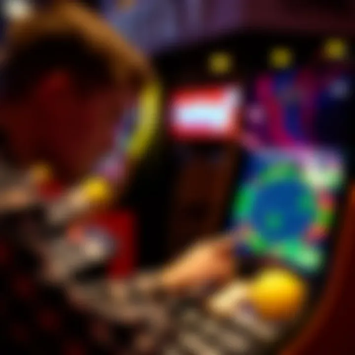 User Interface of Lottery Scanner User engaging with the lottery ticket scanner interface