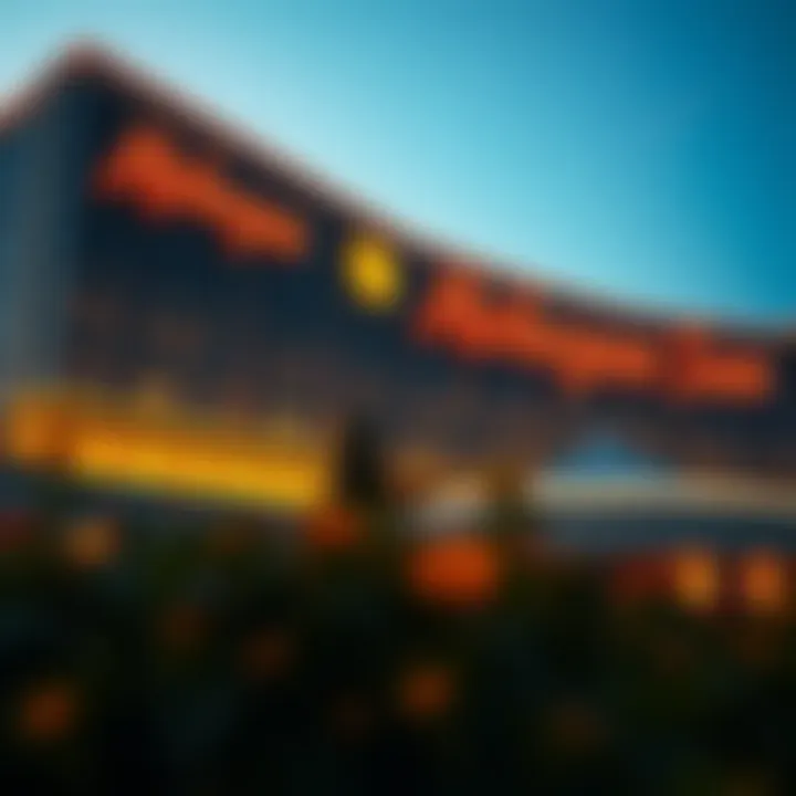 Exterior view of Mohegan Sun Casino showcasing its architectural grandeur