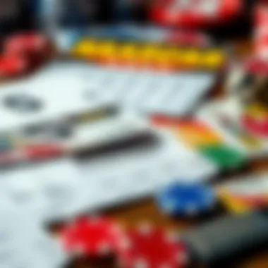 Betting slips and racing memorabilia