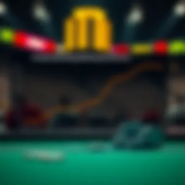 Graph showing betting strategies and odds