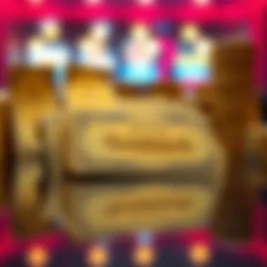 An array of Nevada Goldbacks arranged artistically on a reflective surface