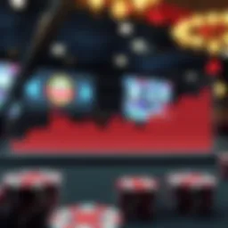 Graph showing historical stock performance of Penn National Gaming