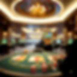Luxurious casino environment showcasing elegant design and atmosphere