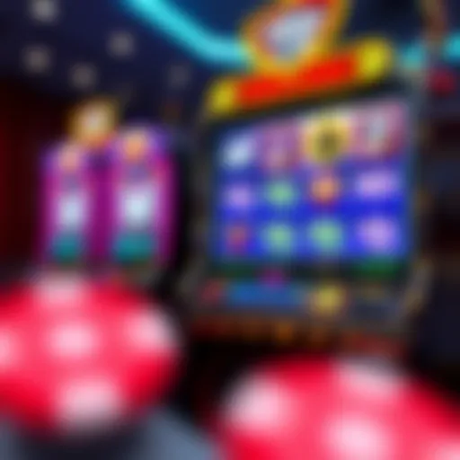 Visual representation of the Polar High Roller slot machine interface showcasing its vibrant graphics and engaging layout.