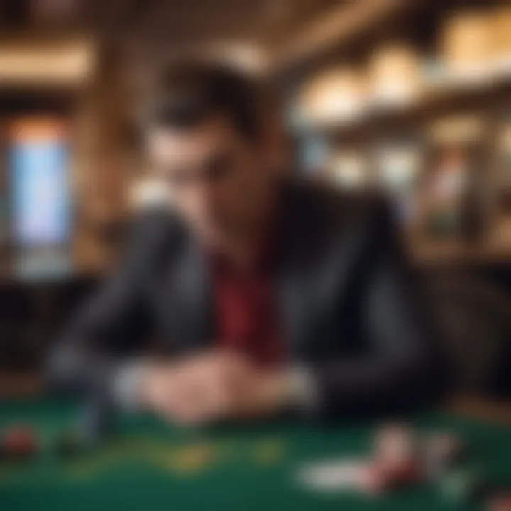 Psychological aspects of gambling illustrated