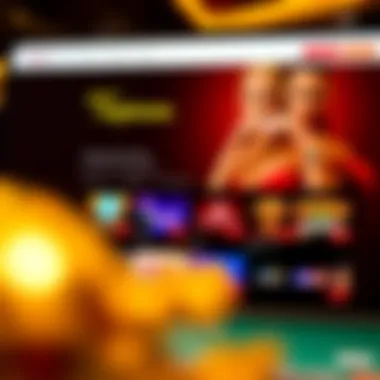 A screenshot of the Tropicana website homepage highlighting various gaming options