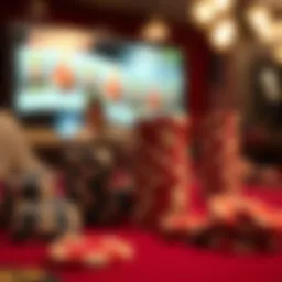 Distinctive representation of betting units in gambling