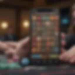 Engaging gameplay of Blackout Bingo on a mobile device